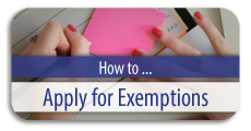 How to Apply for Exemptions
